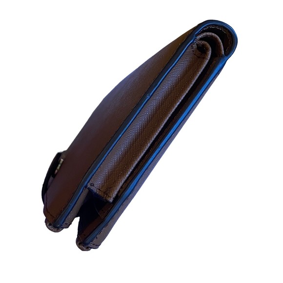 Michael Kors Jet Set Double Zip Brown Wallet NWT - Picture 7 of 13